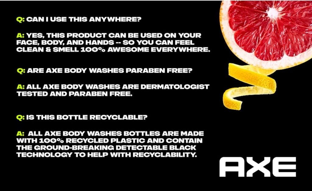 AXE Body Wash Review l 2024 l Feel Fresh and Confident 3 AXE Body Wash