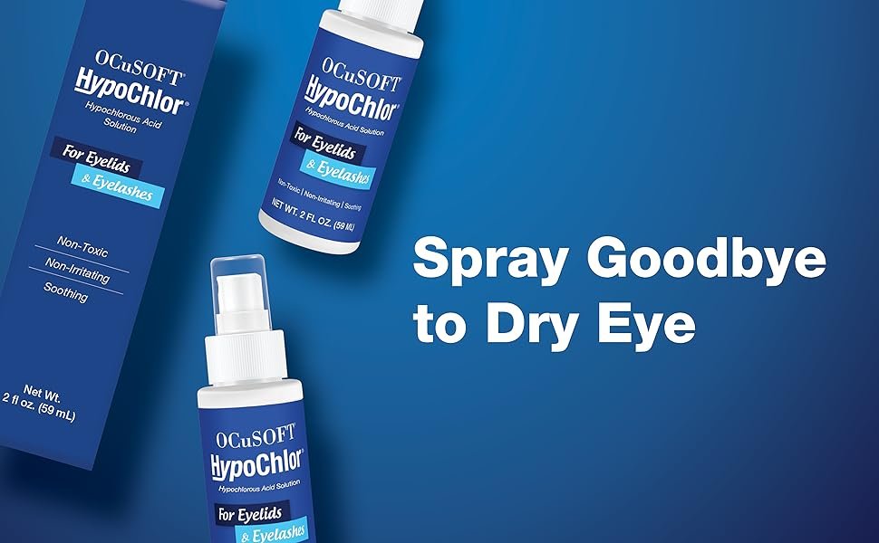 OCuSOFT HypoChlor Spray: The Gentle, Non-Irritating Solution for Eyelid Care 4 OCuSOFT HypoChlor